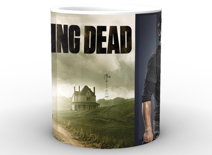 Кружка GeekLand белая Ходячие Мертвецы The Walking Dead Глен WD.02.009 - изображение 2