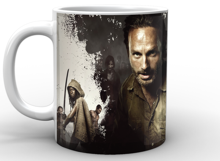 Кружка GeekLand біла Ходячі Мерці The Walking Dead Рік Граймс WD.02.020 ( 18966 ) - изображение 3
