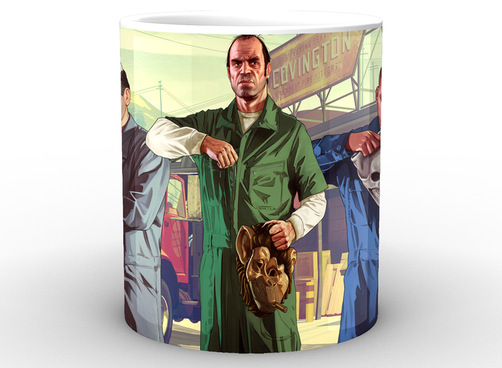 Кружка GeekLand GTA ГТА маски GT.02.09 – низкие цены, кредит, оплата ...