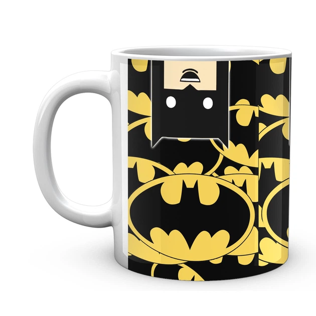 Чашка с принтом белая Бэтмен Batman Бэтмен Мультяшный BM.02.346 Кружка керамическая 0,33 - изображение 2