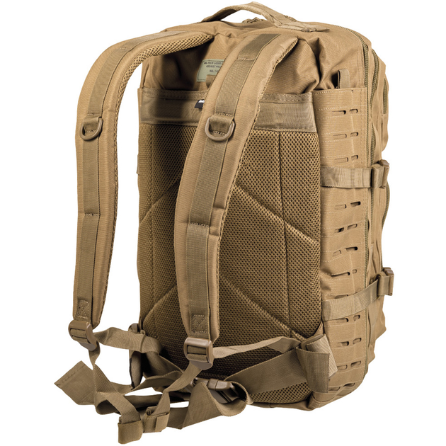 Рюкзак Mile-Tec US Assault Pack LG Laser Cut 36 л Beige - зображення 2