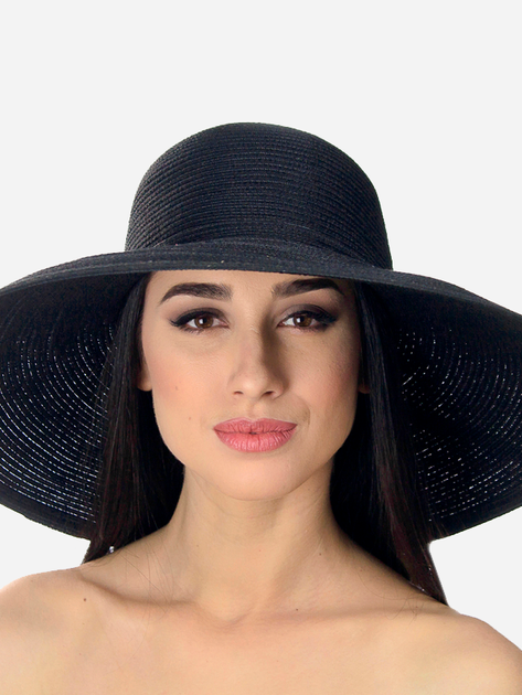 Шляпа женская Del Mare Ларедо DM-100-01 55-58 см Черная 