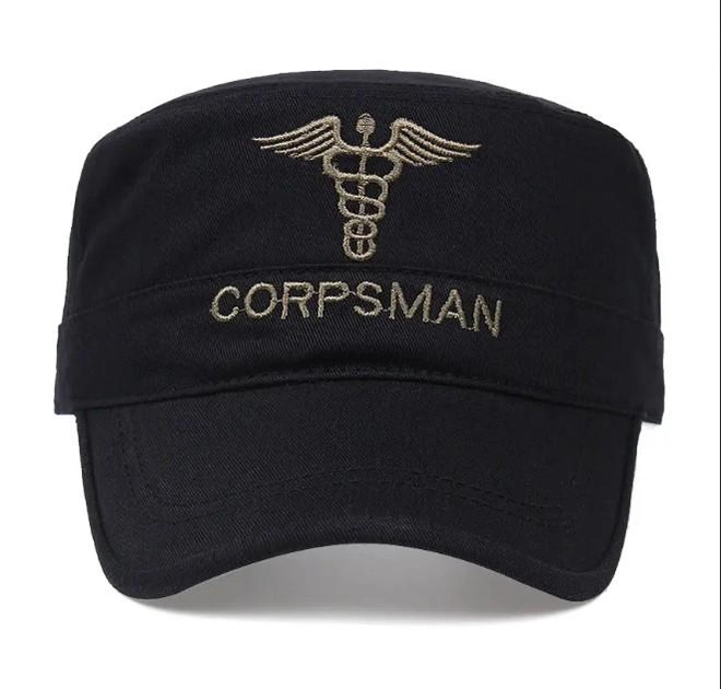 Кепка CORPSMAN військова кепка чорний унісекс 02316 - зображення 2