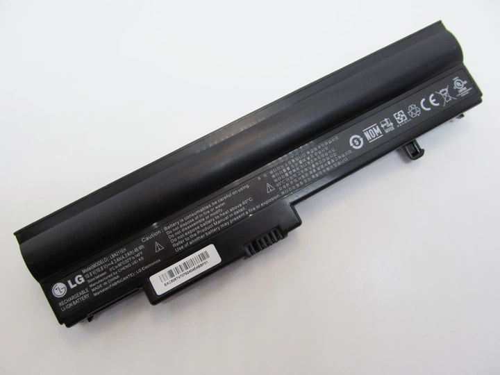 Батарея для ноутбука LG LBA211EH, 4300mAh (46Wh), 6cell, 10.8V, Li-ion, черная, - изображение 2