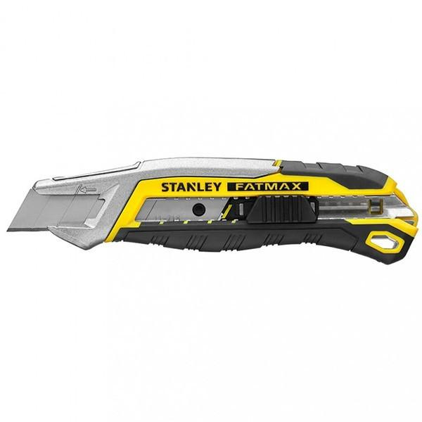 Нож Stanley "FATMAX" с выдвигающимся лезвием 18 мм с отломывающими сегментами и фиксатором (FMHT10594-0) - изображение 2