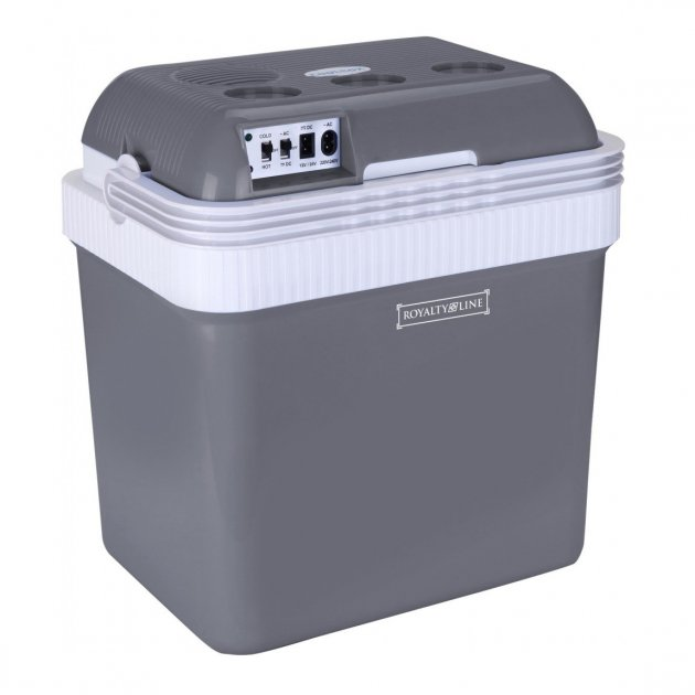 Автомобильный переносной мини холодильник Royalty Line RL-CB24 Grey ...
