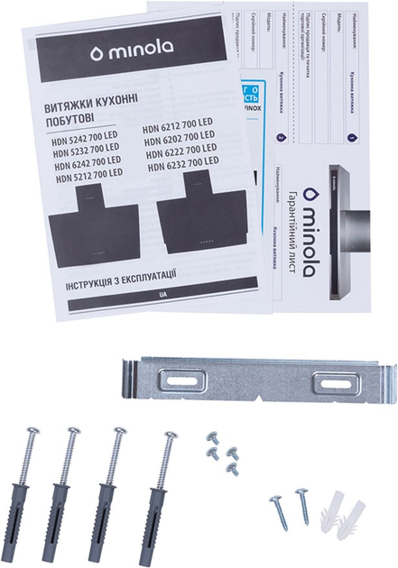 Вытяжка MINOLA HDN 5232 BL/INOX 700 LED - изображение 12