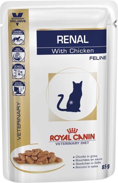 Royal canin renal clearance with chicken feline