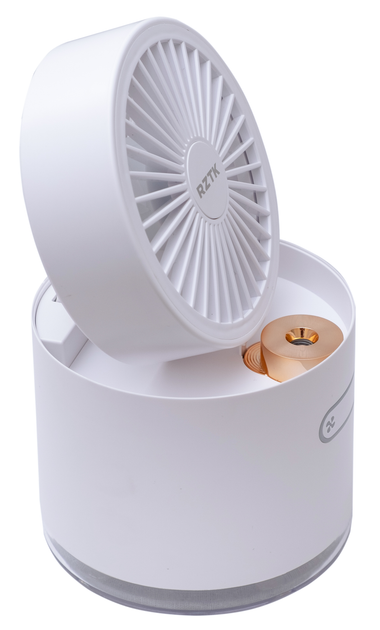 Вентилятор зі зволоженням акумуляторний RZTK Multi Fan White - зображення 5
