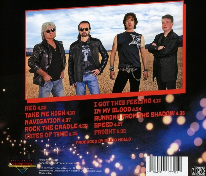 DARIO MOLLO`S CROSSBONES – Rock The Cradle (CD, Italy) - изображение 2