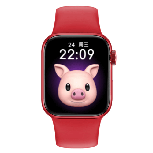 Смарт-часы умные часы Smart Watch i12 Red (уведомления, звонки, голос вызов, wearfit pro) + подарок Earpods - изображение 5