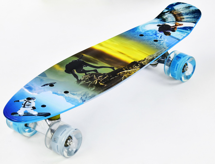 Скейт Пенні борд Best Board зі світними PU колесами Sport_Nature (74499 ...