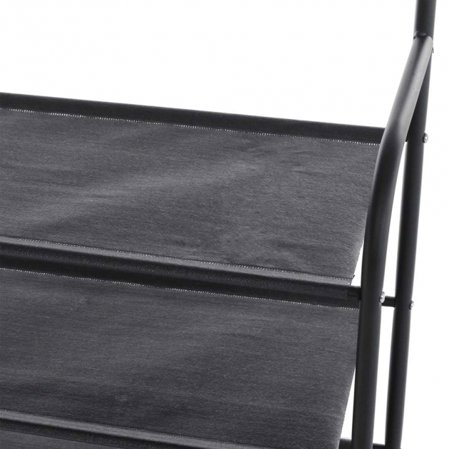 Сборная напольная вешалка для одежды New simple floor clothes rack size с крючками и полками 60*29.5*151 см - изображение 7