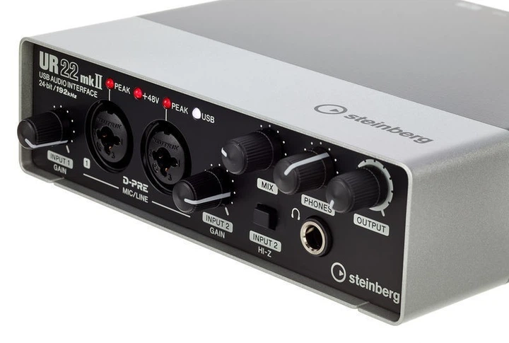 Аудиоинтерфейс / звуковая карта Steinberg UR22 MK2 – фото, отзывы
