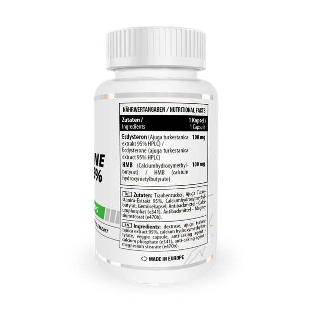 Healthy by MST® Beta Ecdysterone 95% 90 капсул | Высокая дозировка Экдистерона в капсулах + HMB - изображение 2