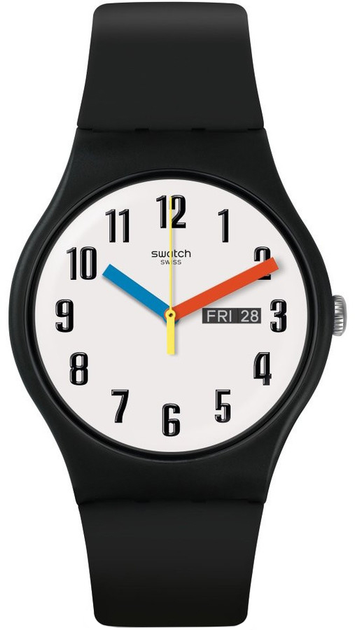 Мужские часы Swatch ELEMENTARY SUOB728 – фото, отзывы, характеристики в ...