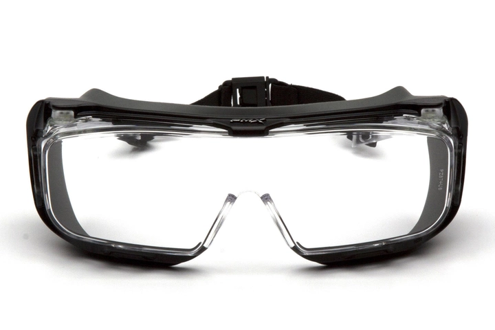 Очки защитные с уплотнителем Pyramex модель Cappture-Plus (clear) Anti-Fog, прозрачные - изображение 2