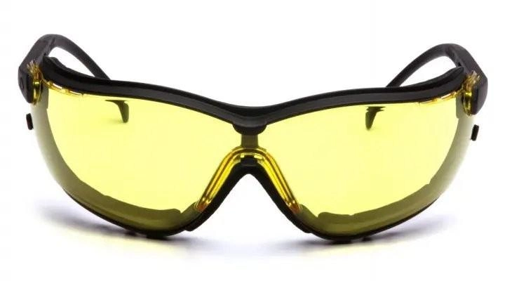 Балістичні окуляри тактичні з ущільнювачем Pyramex V2G Anti-Fog, жовті (2В2Г-30) - зображення 2