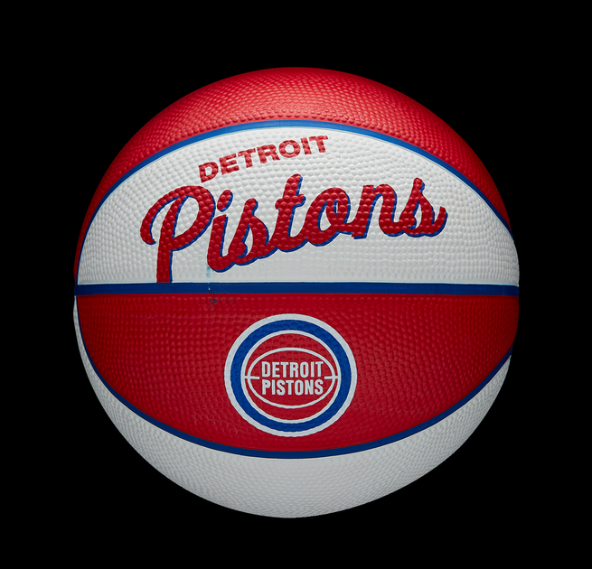 Баскетбольный Мини-Мяч Wilson NBA Team Retro MINI(WTB3200XBDET) 3 - изображение 2