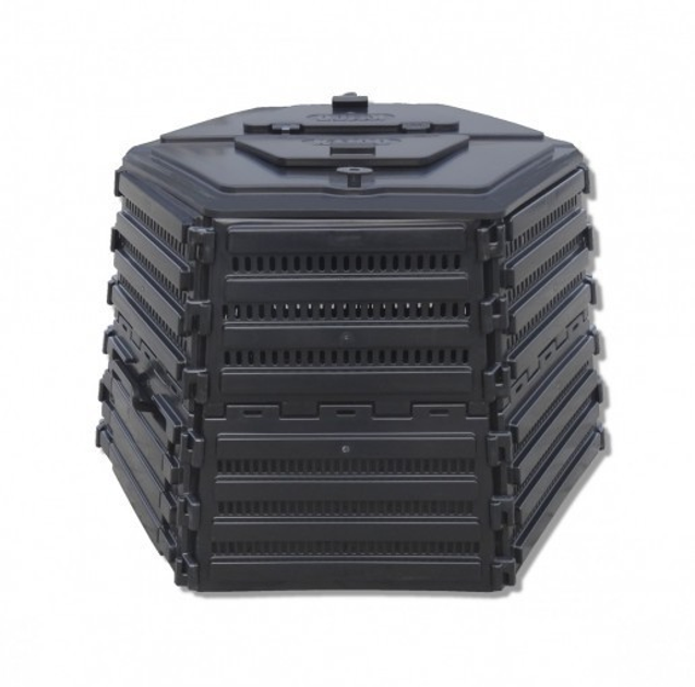 Компостер EKOBAT Termo XL-1400 1380 л Черный - изображение 1