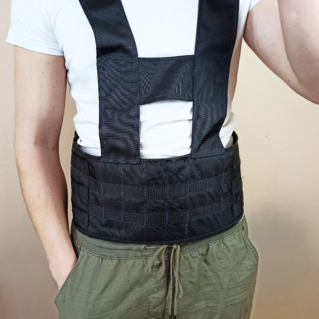 Модульный тактический пояс на бронежилет, китель, футболку - изображение 1