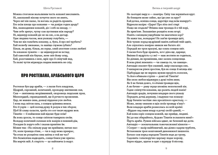 Шота Руставелі - Витязь у тигровій шкурі - Фото 5 Шота Руставелі - Витязь у тигровій шкурі - изображение 5