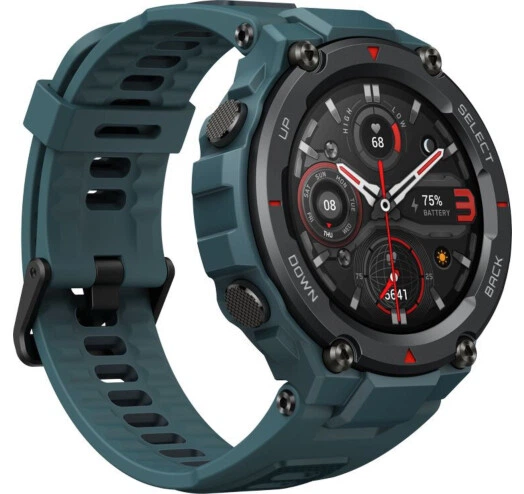 Smartwatch Amazfit T-Rex Pro Steel Blue EU - obraz 3