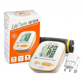 Тонометр Little Doctor LD-521a автоматический на плечо с адаптером гарантия 5 лет - изображение 1