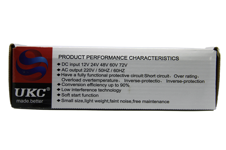Преобразователь инвертор автомобильный Power Inverter UKC 12V-220V SSK-1000W - изображение 4