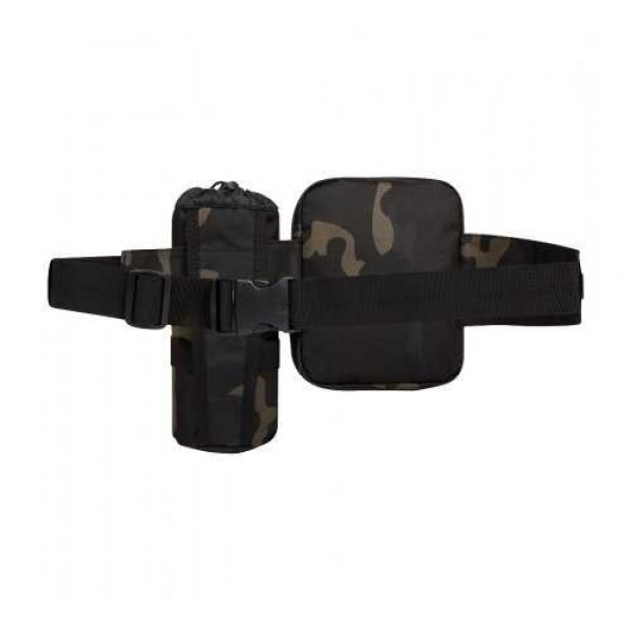 Тактична Сумка на Пояс Бічна Brandit Allround Black Camouflage 8062 - зображення 2