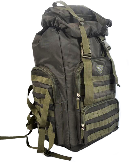 Рюкзак тактический 160-01 80 л, олива - изображение 1