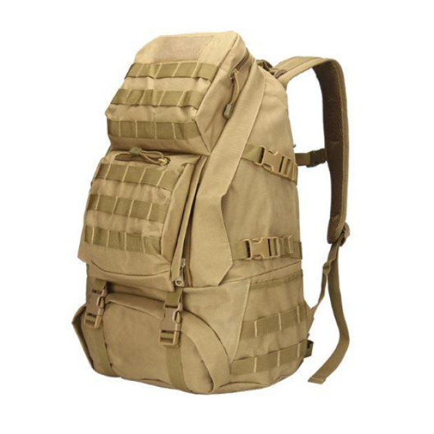 Рюкзак тактический B35 50 л, песочный - изображение 1