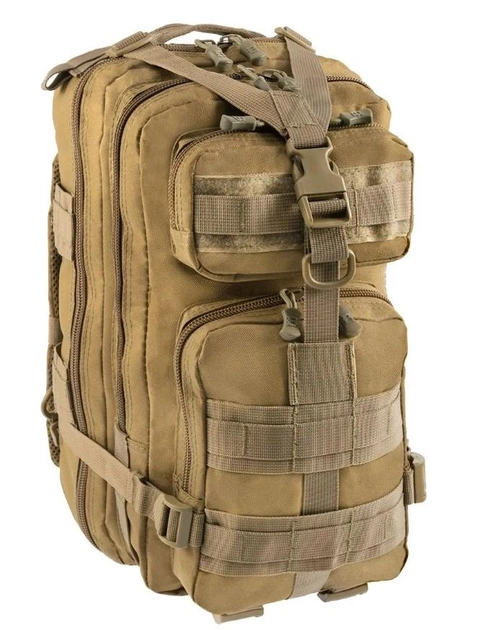 Военный тактический штурмовой рюкзак Badger Outdoor Recon Assault 25 л, Кайот - изображение 1
