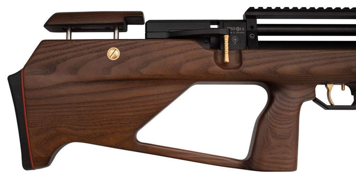 Пневматична гвинтівка (PCP) ZBROIA Козак 330/200 (кал. 4,5 мм, коричневий) - зображення 2