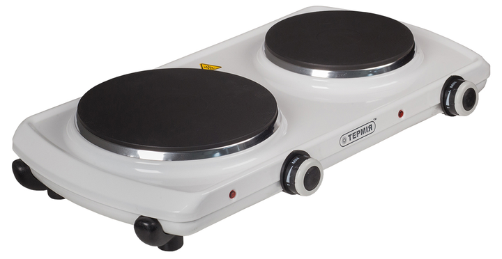 Настольная плита электрическая ТЕРМІЯ ЕПЧ 2-2.2/230В М2 Белая – фото ...