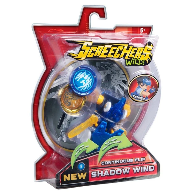 Машинка трансформер Screechers Wild Shadow Wind L1 Дикий скричер