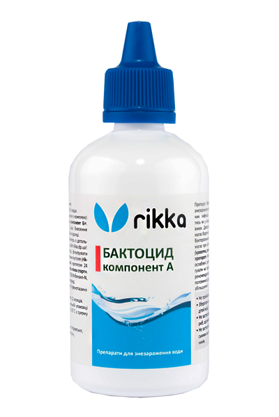 Бактоцид Rikka 100 мл - Препарат для лікування риб - Фото 2 Бактоцид Rikka 100 мл - Препарат для лікування риб - зображення 2