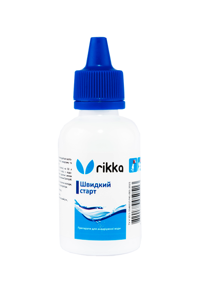 Быстрый старт Rikka 50 мл для подготовки водопроводной воды - Фото 2 Быстрый старт Rikka 50 мл для подготовки водопроводной воды - изображение 2