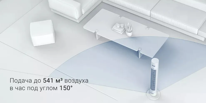 Вентилятор Xiaomi MiJia DC Inverter Tower Fan (BPTS01DM) [67332] - изображение 3