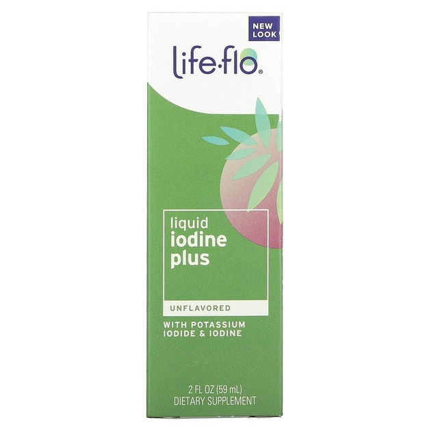 Жидкий йод плюс (йодид калия) Life-flo Liquid Iodine Plus для здоровья ...