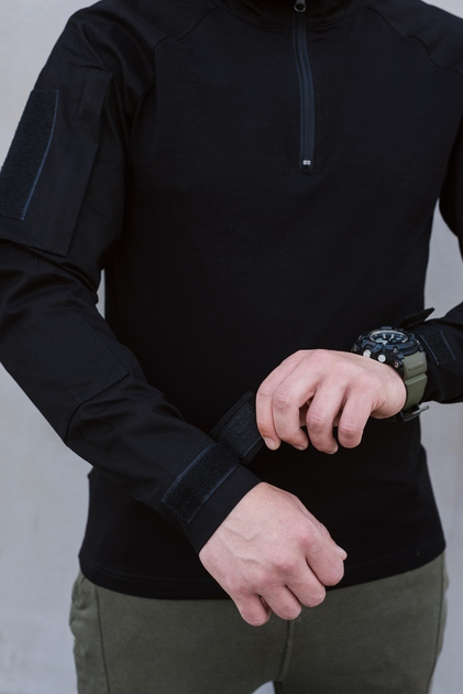 Тактическая рубашка мужская Staff XL черная - изображение 2