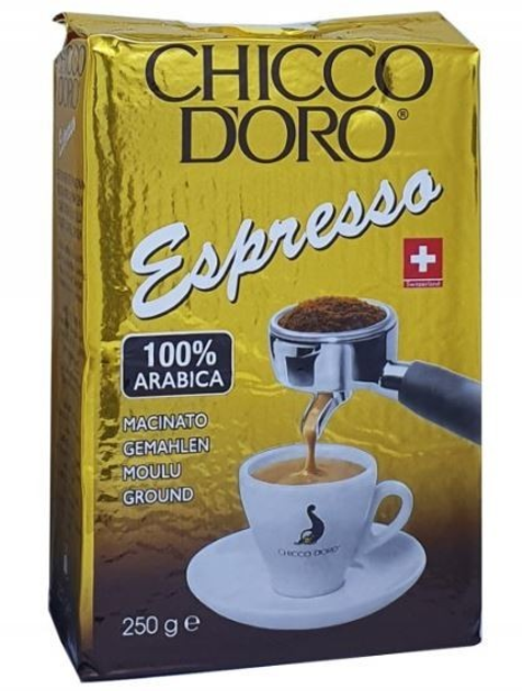 Купить Кофе CHICCO D'ORO ESPRESSO 250г молотый – ROZETKA. Выгодная цена ...