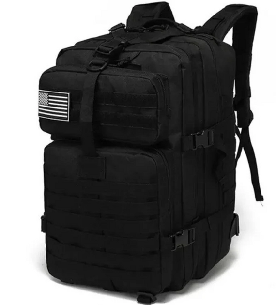 Рюкзак тактический HLV ZE-002 35 л Вlack - изображение 1