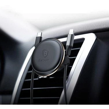 Магнитный автодержатель Baseus Magnetic Air Vent, Silver (SUGX-A0S) - Фото 5 Магнитный автодержатель Baseus Magnetic Air Vent, Silver (SUGX-A0S) - изображение 5