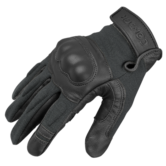 Тактичні вогнетривкі рукавички Номекс Condor NOMEX - TACTICAL GLOVE 221 XX-Large, Чорний - зображення 1