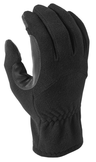 Тактические сенсорные перчатки тачскрин HWI Fleece Touchscreen Glove FTS100 Large, Чорний - изображение 2