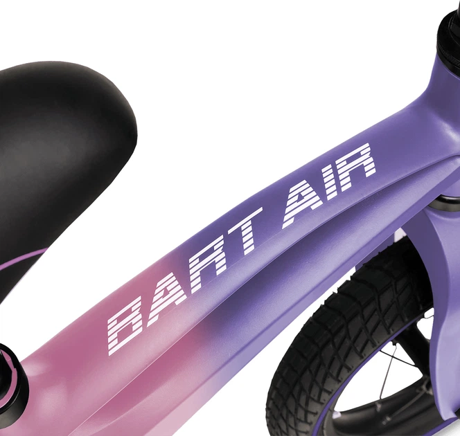 Rowerek biegowy Lionelo Bart Air Pink Violet (5903771702058) - obraz 5