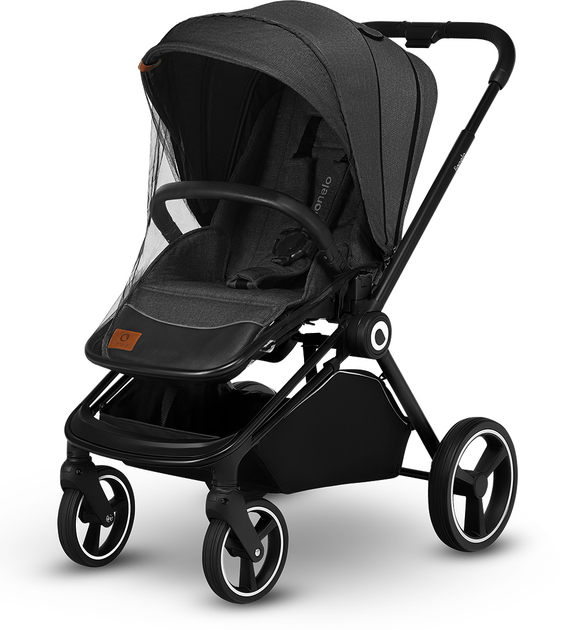 Универсальная коляска 2 в 1 Lionelo Mika 2in1 Grey Graphite (5903771701761) - изображение 3