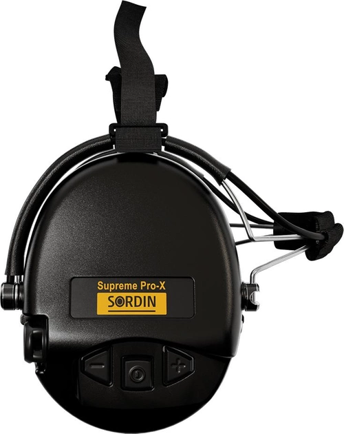 Навушники тактичні активні Sordin Supreme Neckband 76302-X-02-S Black (5010007) - зображення 4