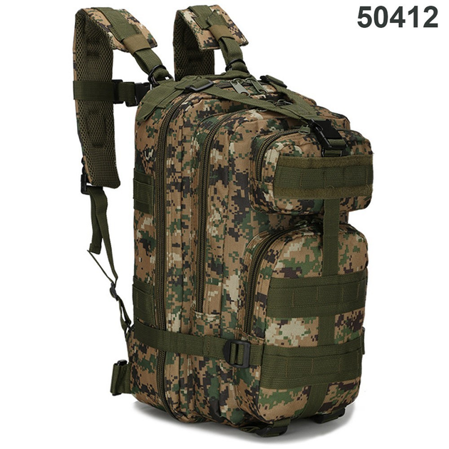 Рюкзак тактичний 41x22x20 см зелений 50412 - зображення 1